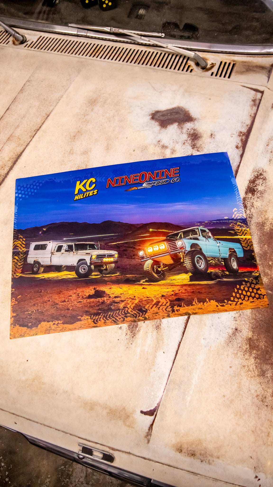 KC Hilites X 909 Speed Co Limited edition Poster!