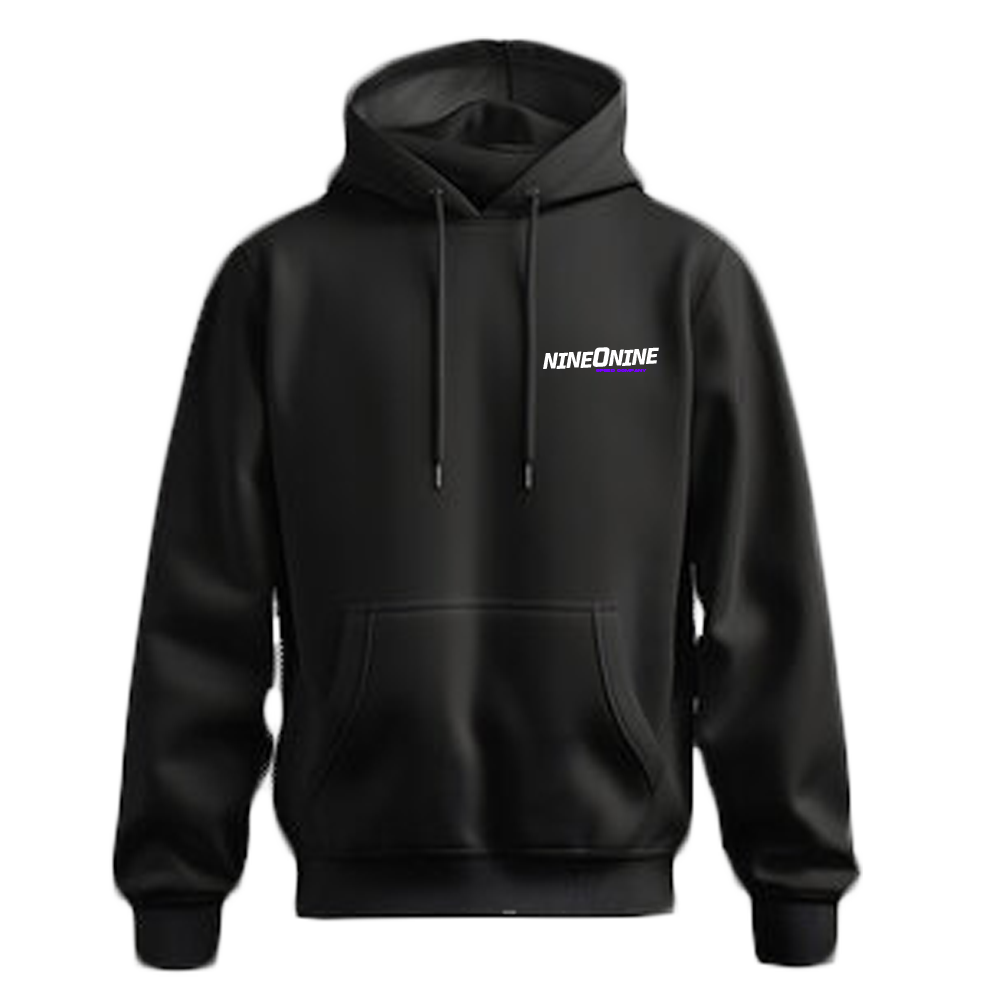NINEONINE SPEED HOODIE BLACK