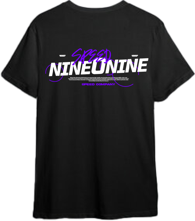 NINEONINE SPEED SHIRT BLACK