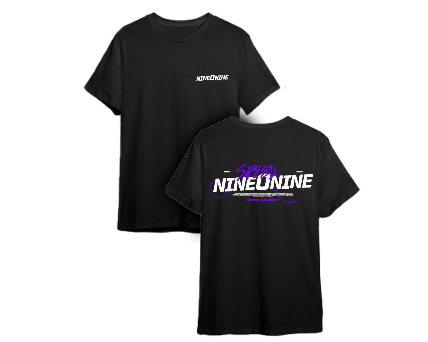 NINEONINE SPEED SHIRT BLACK