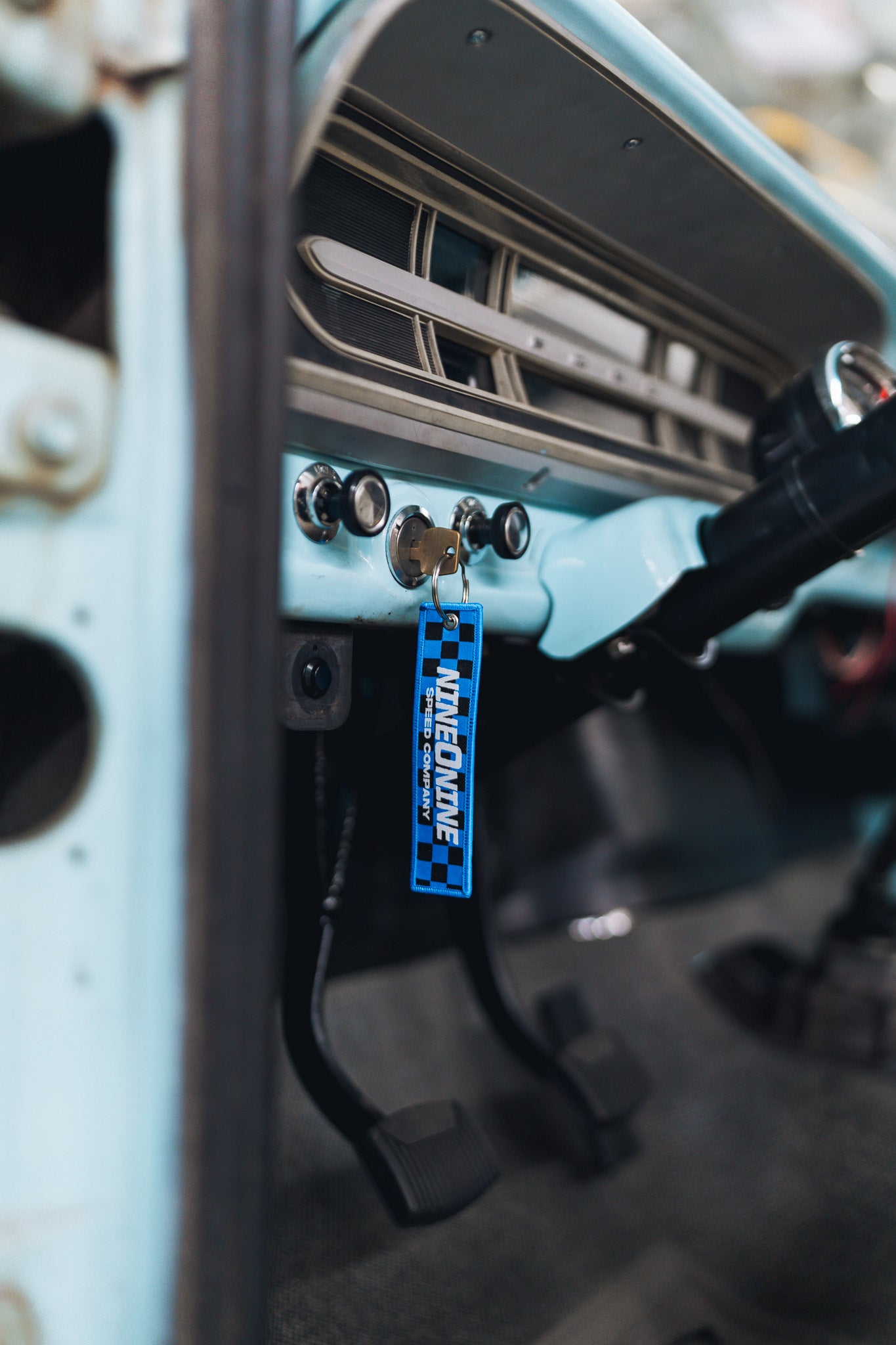 Old Trucks Never Die - Jet Tag Blue