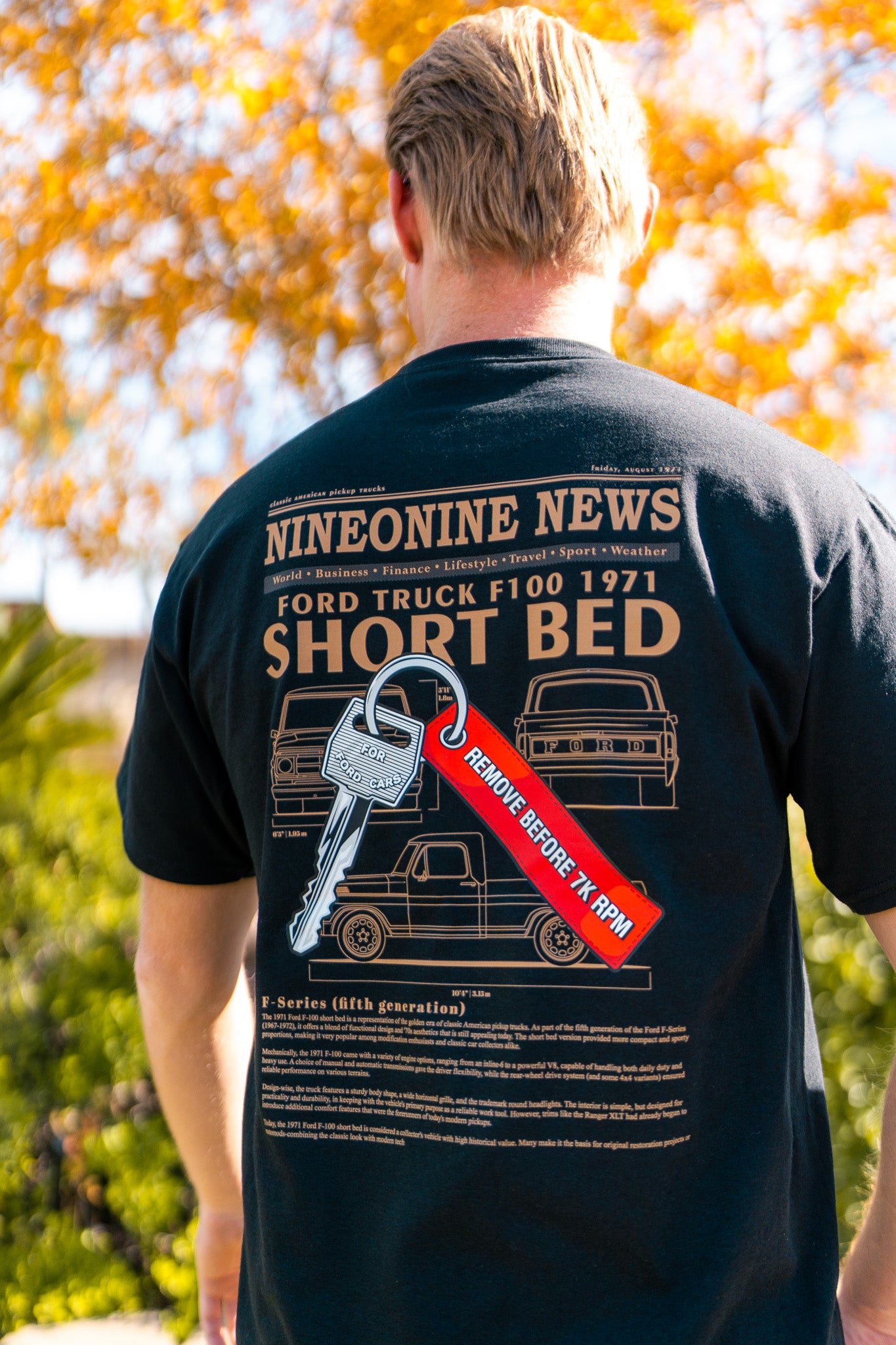 F100 Jet Tag Tee! Black