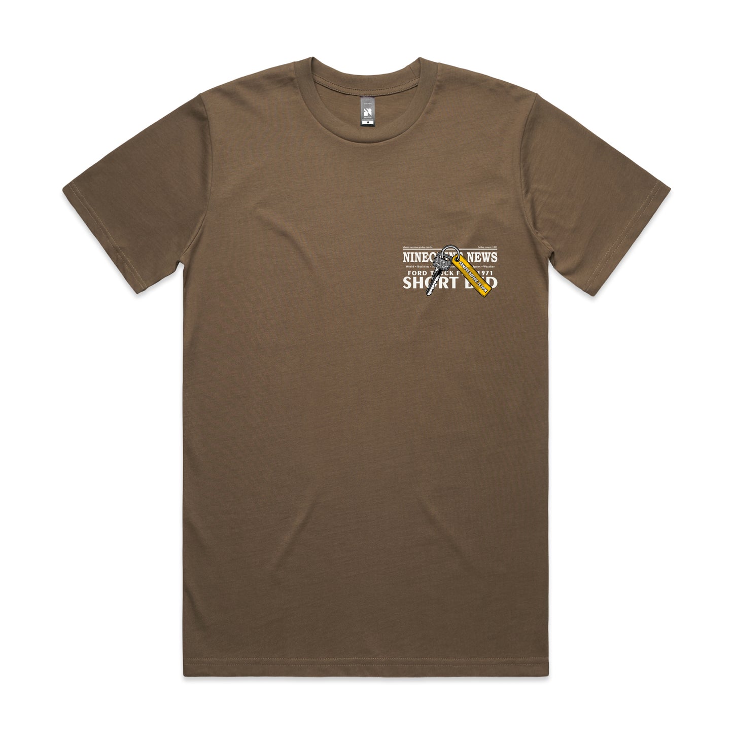 F100 Jet Tag Tee! Brown