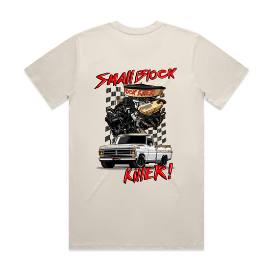 F100 Small Block Killer Tee! Beige